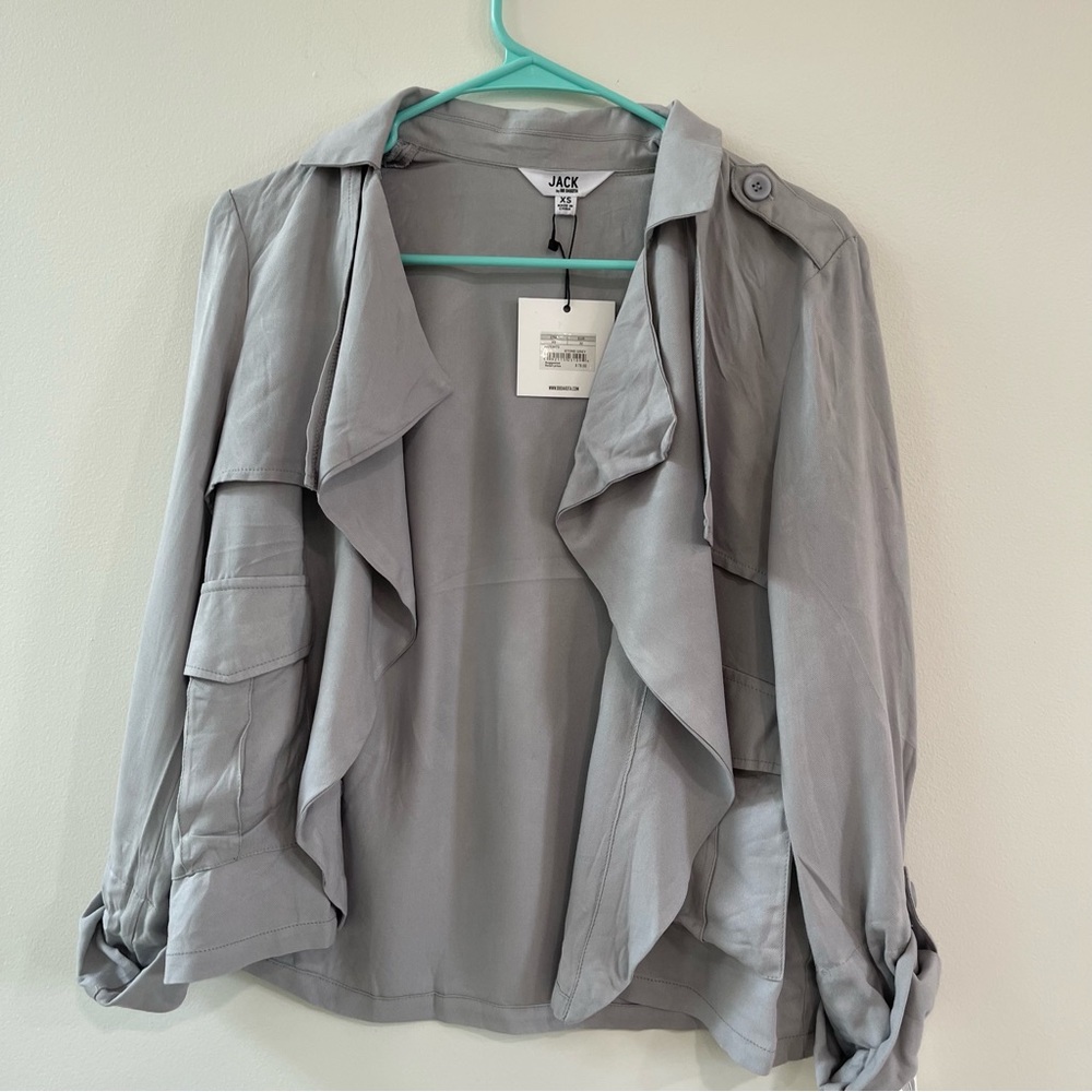 Jack by BBDakota XS nWT gray jacket - Picture 5 of 6